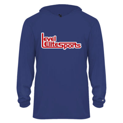 LES  - Youth B-Core Long Sleeve Hooded T-Shirt Thumbnail