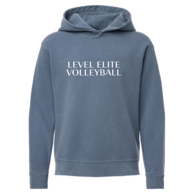 Seaside - Garment-Dyed Youth Lightweight Fleece Hooded Sweatshirt Thumbnail