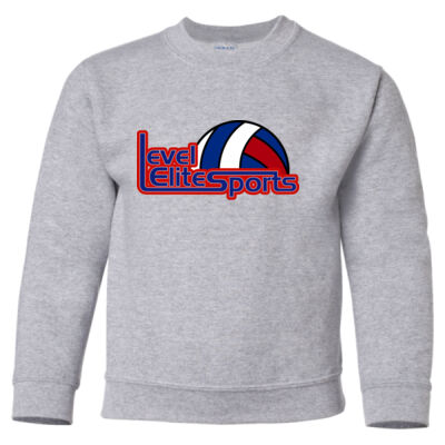 LES w/ball - Heavy Blend Youth Crewneck Sweatshirt Thumbnail
