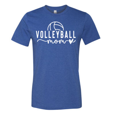 Volleyball MOM - Unisex CVC Jersey Tee Thumbnail