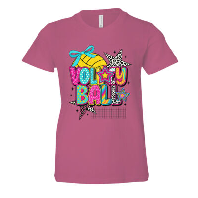 Fun Volleyball - Youth Unisex Jersey Short Sleeve Tee Thumbnail