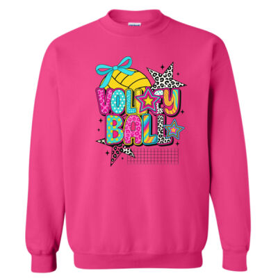 Fun Volleyball - Heavy Blend Crewneck Sweatshirt Thumbnail